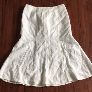 White skirt